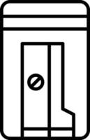 conception d'icône créative d'aiguisoir vecteur