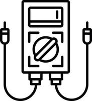 conception d'icône créative multimètre vecteur