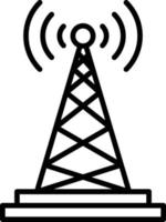 conception d'icône créative d'antenne vecteur