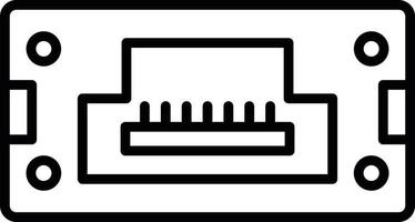 conception d'icône créative hdmi vecteur