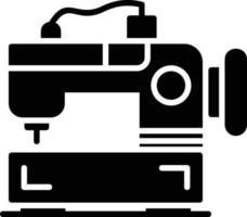 conception d'icône créative de machine à coudre vecteur