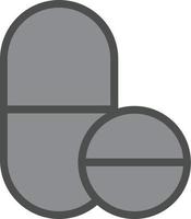 conception d'icône de vecteur de pilules