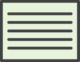 conception d'icône de vecteur de paragraphe