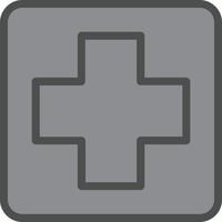 conception d'icône vecteur symbole hôpital