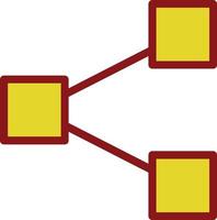 conception d'icône de vecteur de diagramme de projet