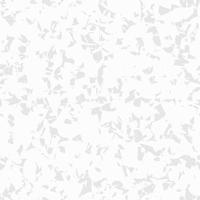 petits fragments aléatoires sur une surface blanche. carreaux de mosaïque gris, verre marbré, art de la pierre. modèle sans couture de terrazzo. texture de mur de granit. conception organique de vecteur de Venise. revêtement de sol irrégulier. linoléum