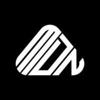 conception créative de logo de lettre mdn avec graphique vectoriel, logo simple et moderne de mdn. vecteur