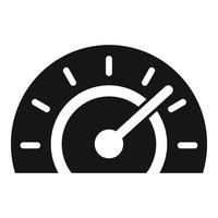 vecteur simple d'icône de tableau de bord de voiture. service de rechange