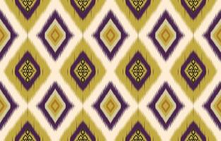 motif ikat design.eethnic motif ikat oriental afro-américain mexicain motif aztèque textile et vecteur bohème. conception pour le fond, le papier peint, l'impression de tapis, le tissu, le motif batik .vector ikat.