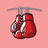 gants de boxe l'illustration vecteur