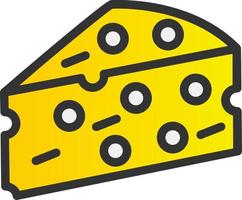 conception d'icône de vecteur de fromage