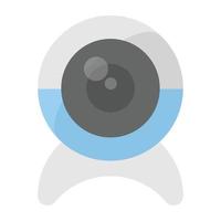 concepts de webcam à la mode vecteur