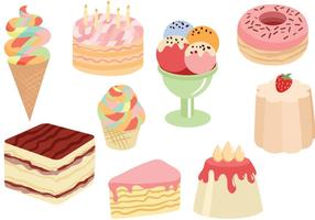Free Sweets Cakes Vectors