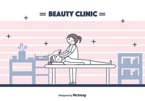 Beauty Clinic Vector Background