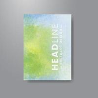 cartes avec fond aquarelle. conception pour votre date, carte postale, bannière, logo. vecteur