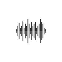 illustration vectorielle des ondes sonores vecteur