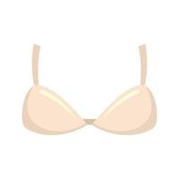 icône de soutien-gorge camisole vecteur isolé plat