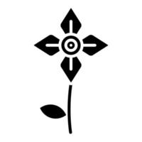 icône de glyphe de roquette vecteur