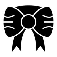 icône de glyphe de ruban vecteur