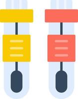 conception d'icône créative de test sanguin vecteur