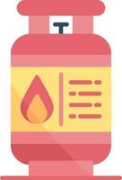conception d'icône créative de bouteille de gaz vecteur