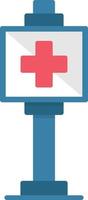 conception d'icône créative de panneau de signalisation de soins de santé vecteur