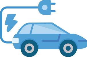 conception d'icône créative de voiture électrique vecteur