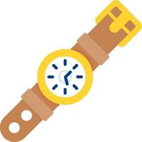 conception d'icône créative de montre-bracelet vecteur