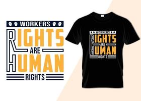 conception de t-shirt de la journée internationale des droits de l'homme du 10 décembre vecteur