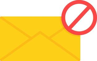 conception d'icône créative de bloc d'email vecteur