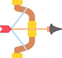 conception d'icône créative de tir à l'arc vecteur