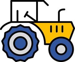 conception d'icône créative de tracteur vecteur