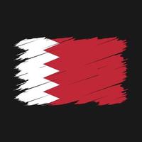 brosse de drapeau de bahreïn vecteur