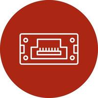 conception d'icône créative hdmi vecteur