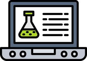 conception d'icônes créatives pour ordinateur portable vecteur