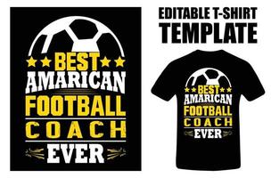 t-shirt de football coupe ajustée avec col rond. modèle de conception de t-shirt sport pour maillot de football.eps vecteur