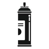 vecteur simple d'icône de pulvérisateur de parfum. pulvérisation d'air
