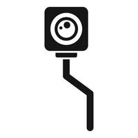 vecteur simple d'icône de caméra de téléphone fixe. réparation mobile