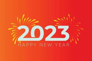 bonne année 2023 vecteur