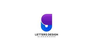 alphabet lettres initiales monogramme logo design g vecteur