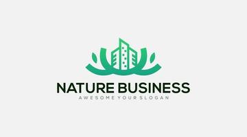 lettre initiale u eco business logo design illustration vectorielle vecteur