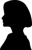 silhouette femme image vectorielle pour les sites Web, l'impression, la conception graphique vecteur