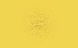 modèle vectoriel jaune clair, orange avec des cercles.