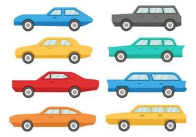 Free Car 60's Icons Vector