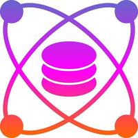 conception d'icônes vectorielles de science des données vecteur