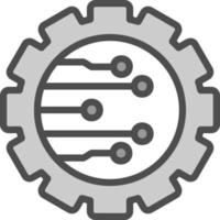 conception d'icônes vectorielles de numérisation vecteur