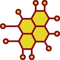 conception d'icône de vecteur de nanotechnologie