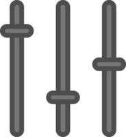 conception d'icône de vecteur de curseurs