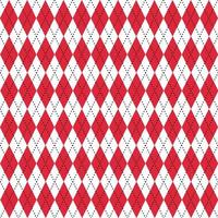 motif argyle sans soudure, graphique vectoriel de coutures géométriques neutres rouges pour papier cadeau, chaussettes, chandails, pulls ou tout autre dessin de papier du nouvel an. Noël