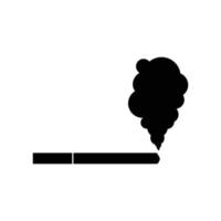 vecteur de logo de cigarette